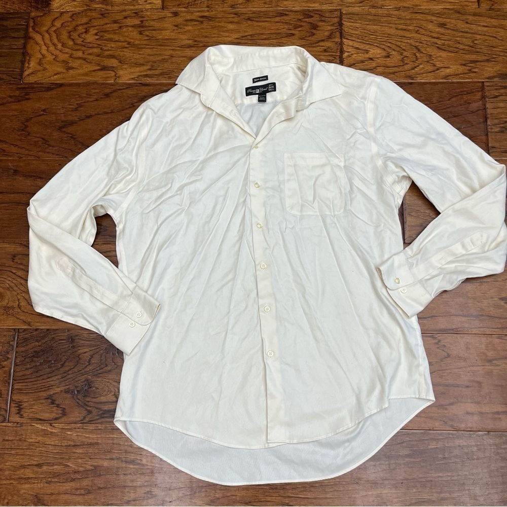 Pronto uomo cotton button down shirt TALL‎
